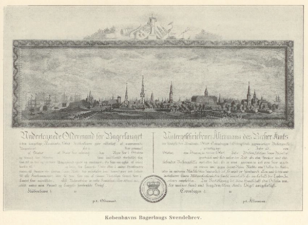 Svendebrev fra bagerlauget